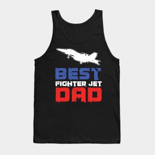 Best Fighter Jet Dad Tank Top